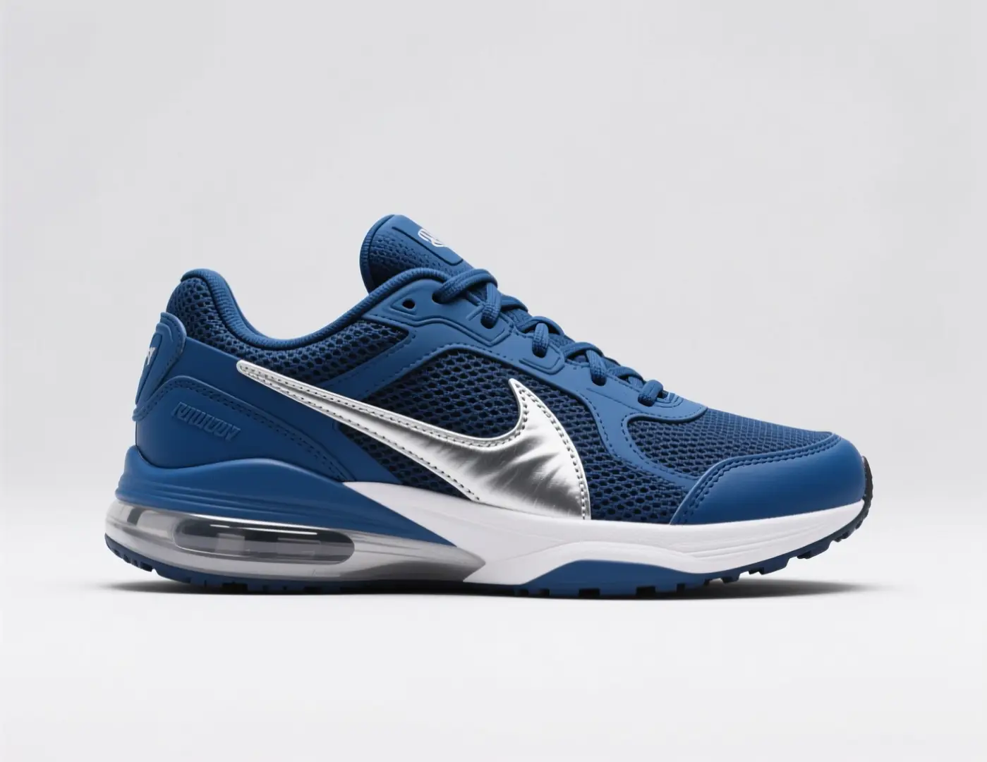 A quick sneaker colorway concept with a single distinct silhouette, high-quality materials, and a campaign-themed background.